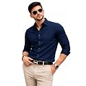 Nexora Men39s Slim Fit Formal Shirt Cotton