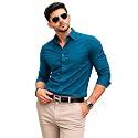 Nexora Men39s Slim Fit Formal Shirt Cotton