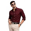 Nexora Men39s Slim Fit Formal Shirt Cotton