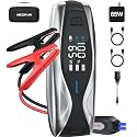 NEXPOW X7 10000A Jump Starter with 65W Quick Charger(All Gas/All Diesel), Powerful Battery Jumper Starter Portable with Smart LCD Display,12V Jump Box,Battery Booster Pack with Heavy Duty Jumper Clamp
