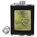 HP-1135 Leak Proof Stainless Steel 8 OZ Liquor Storage Pocket Hip Flask with Stainless Steel Funnel