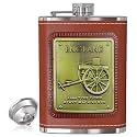 HP-1136 Leak Proof Stainless Steel 8 OZ Liquor Storage Pocket Hip Flask with Stainless Steel Funnel