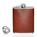 HP-1166 Leak Proof Stainless Steel 7 OZ Liquor Storage Pocket Hip Flask with Stainless Steel Funnel