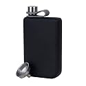 HP-1201 Leak Proof Stainless Steel 8 OZ Liquor Storage Pocket Hip Flask with Stainless Steel Funnel