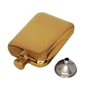 HP-1216 Leak Proof Stainless Steel 6 OZ Liquor Storage Pocket Hip Flask with Stainless Steel Funnel