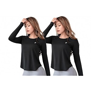 Nexsus Apparels Gym T-Shirt for Women-Quick Dry