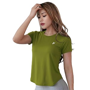 Nexsus Apparels Gym T-Shirt for Women-Quick Dry