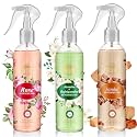 NEXT CARE English Leather Air Freshener Spray-200ml EACH| FOR HOME,OFFICE &amp; CAR 100% natural | Organic (JASMINE + SANDAL + ROSE)