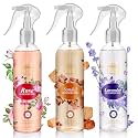 Next Care English Leather Air Freshener Spray Combo Pack – Rose + Sandal + Lavender (200 ml Each) | Long Lasting Room Freshener | Gas-Free Deodorizer for Home, Car &amp; Office | 3 Fragrances Set