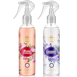 next care english leather rose and lavender air room freshener spray-200ml each  for homeoffice amp car 100 natural amp organic  long lasting fragrance rose  lavender