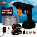 NextGen Cordless High Pressure Washer Gun / 48V Double Battery for Car_Bike & MultiClean Pressure Washer