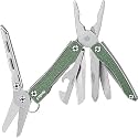 Nextool, Multitool Pocket Keychain Multi Tool, Multi Tool Perfect for Outdoor, Camping, Hiking - Green