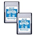 Nextorage Japan CFexpress 4.0 Type A 1024GB 2-Pack Memory Card Sony Camera