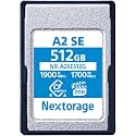 Nextorage Japanese Manufacturer CFexpress 4.0 Type A 512GB Memory Card VPG200 Max Read Speed 1900MB/s Max Write Speed 1700MB/s NX-A2SE512G CF express 4.0 typea NEKSTORAGE