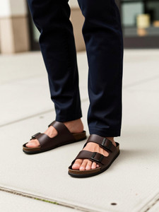 Nextstyle Men Brown Sandals