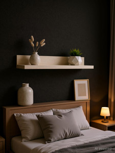 Nexwooddecor Wall Mounted Shelf Floating Hanging Shelf