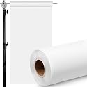 Nezyo Light Diffuser Sheet Diffusion Film Sheet Lighting Gel Diffuser Roll White Diffusion Paper for LED Flash Strobe Light Photography Video(24 x 590.6 Inch/ 0.61 x 15 M)