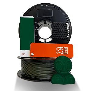 nfil3d 1kg net hs pla army green- 3d printer filament  filaments for 3d printer 175mm accuracy - - 0015mm  1000g 3d filament 250g spool amp 350g packaging weight total weight 16kg