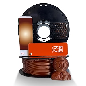 nfil3d 1kg net hs pla bronze- 3d printer filament 175mm accuracy - - 0015mm  1000g 3d filament 250g spool amp 350g packaging weight total weight 16kg  352 lbs