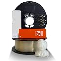 NFIL3D 1KG Net HS PLA+ Clear Glass - 3D Printer Filament | 1.75mm| Accuracy - +/- 0.015mm | 1000g 3D Filament, 250g Spool &amp; 350g Packaging Weight (Total Weight 1.6KG) | (3.52 lbs)