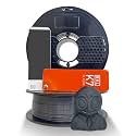 NFIL3D 1KG Net HS PLA+ Midnight Grey- 3D Printer Filament | 1.75mm| Accuracy - +/- 0.015mm | 1000g 3D Filament, 250g Spool &amp; 350g Packaging Weight (Total Weight 1.6KG) | (3.52 lbs)