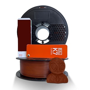 nfil3d 1kg net hs pla mocha brown - 3d printer filament  175mm accuracy - - 0015mm  1000g 3d filament 250g spool amp 350g packaging weight total weight 16kg  352 lbs