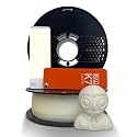 NFIL3D 1KG Net HS PLA+ Natural White - 3D Printer Filament | 1.75mm| Accuracy - +/- 0.015mm | 1000g 3D Filament, 250g Spool &amp; 350g Packaging Weight (Total Weight 1.6KG) | (3.52 lbs)