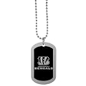 Siskiyou Sports NFL unisex-adult Chrome Tag Necklace