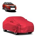 Car Bady Cover Waterproof Compatible with Honda Elevate |Triple Stitched |Fully Elastic Ultra |Mirror Pocket | Heavy Buckle | MTH Red &amp; Black Piping (Red &amp; Black)