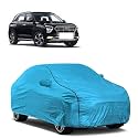 Car Bady Cover Waterproof Compatible with Hyundai Creta 2020 |Triple Stitched |Fully Elastic Ultra |Mirror Pocket | Heavy Buckle | MTL Blue &amp; Black Piping (Blue &amp; Black)