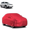 Car Bady Cover Waterproof Compatible with Maruti XL6 |Triple Stitched |Fully Elastic Ultra |Mirror Pocket | Heavy Buckle | MTH Red &amp; Black Piping (Red &amp; Black)