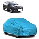 Car Bady Cover Waterproof Compatible with MG Astor |Triple Stitched |Fully Elastic Ultra |Mirror Pocket | Heavy Buckle | MTL Blue &amp; Black Piping (Blue &amp; Black)