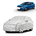 Car Bady Cover Waterproof Compatible with Tata Altroz |Triple Stitched |Fully Elastic Ultra |Mirror Pocket | Heavy Buckle | Silver &amp; Black Piping (Silver &amp; Black)
