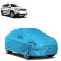 Car Bady Cover Waterproof Compatible with Maruti XL6 |Triple Stitched |Fully Elastic Ultra |Mirror Pocket | Heavy Buckle | MTL Blue &amp; Black Piping (Blue &amp; Black)