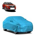 Car Bady Cover Waterproof Compatible with Honda Elevate |Triple Stitched |Fully Elastic Ultra |Mirror Pocket | Heavy Buckle | MTL Blue &amp; Black Piping (Blue &amp; Black)