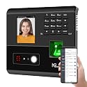 NGTeco APP Time Clock for Small Business, 4-in-1, Plug &amp; Play, Auto Report