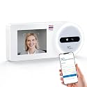 NGTeco Time Clock Cloud-Based, TC5 Face Recognition Time Clocks for Employees Small Business, 2.4G WiFi Remote Control Clock in and Out Machine with Software & iOS/Android App, No Monthly Fee