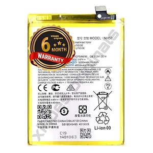 nh50 battery for motorola g22 dual sim patw0000in xt2231-2 battery with 6 month warranty q56