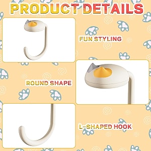 nhcdfa bag hanger bag holder stand headphone stand for table purse hanger for table desk hook handbag hangers high strength bag holder for table purse hook for desk 2pcs cats