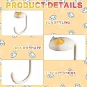 NHCDFA Bag Hanger, Bag Holder Stand, Headphone Stand for Table Purse Hanger for Table Desk Hook Handbag Hangers High Strength Bag Holder for Table Purse Hook for Desk (2PCS Cats)