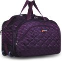 NHQ FASHION 45 L Strolley Duffel Bag - Duffel Bag With Wheels For Men And Women Duffel - Purple - Regular Capacity