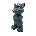 NHR Intelligent Talking Tom Cat, Speaking Robot Cat Repeats What You Say, Touch Recording Rhymes and Songs, Musical Cat Toy for Kids, 3+ Years (Grey)