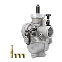 NIBBI PE24 Carburetor 24mm Carb Motorcycle Carburetor with Carb Jets Fit 125cc—150cc Motorcycle Engine for Dirt Bike Mini Bike ATV Apollo TaoTao