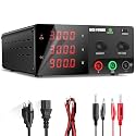 NICE-POWER DC Power Supply Variable, 0-30V 0-30A 900W High Power Bench Power Supply with Encoder Knob & Output Switch, Benchtop Adjustable Switching Regulated Power Supplies for Repair/Test(Black)
