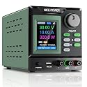 NICE-POWER 0–30V 0–10A Linear DC Power Supply, Precision Adjustable Bench Power Supply, 1mV/1mA Resolution, Low Ripple &amp; Low Noise, Slope &amp; Curve Output, 6 Memory Presets for Lab, Electronics, R&amp;D