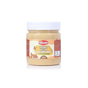 nice quality roasted peanut butterwhite choco crispy cocoa butter peanut 100 gm4