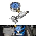 NICECNC Universal 300PSI Shock Filling Tool, No Loss Chuck, 6061 Billet Aluminum, for Schrader Válvula Shocks, Fits Motorcycle, ATV, UTV & Off-Road Shocks