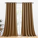 NICETOWN Blackout Curtain Panels for Bedroom, 2 Panels, W70 x L95-inch, Royal Blue, Thermal Insulated Grommet Top Blackout Draperies and Drapes for Basement