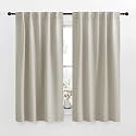 NICETOWN Blackout Curtain Panels for Living Room - (Natural Color) 42x63 Inch, 2 Panels Set, Thermal Insulated Room Darkening Blackout Drapes/Draperies with Rod Pocket &amp; Back Tab for Window