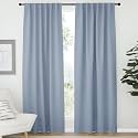 NICETOWN Blackout Curtain Panels Window Draperies - (Vintage Blue Color) 52x84 inch, 2 Pieces, Insulating Room Darkening Blackout Drapes for Bedroom